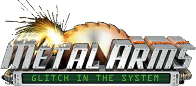 Metal Arms Glitch in the System logo for Playstation 2